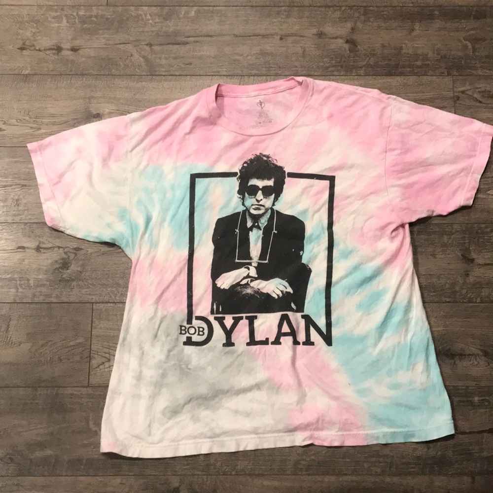 Vintage Bob Dylan Tie Dye shirt XL